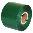 Термотрансферная красящая лента (Зелёный) Риббон WAX Standart (Green) 60*300 1" Out